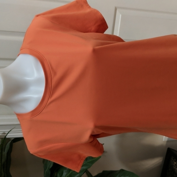 Apostrophe Stretch Women's Short Sleeve Top Size Medium - Picture 2 of 5